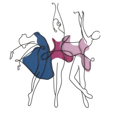 PANEL ŚCIENNY DANCE 60 1,5 70 cm